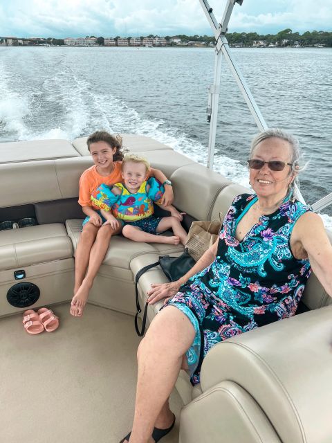 Fort Walton: Half Day Pontoon Boat Rental to Crab Island - Additional Inclusions
