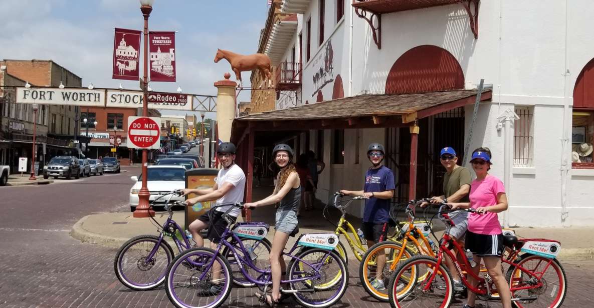 Fort Worth: Guided Electric Bike City Tour With BBQ Lunch - Guided Bike Exploration