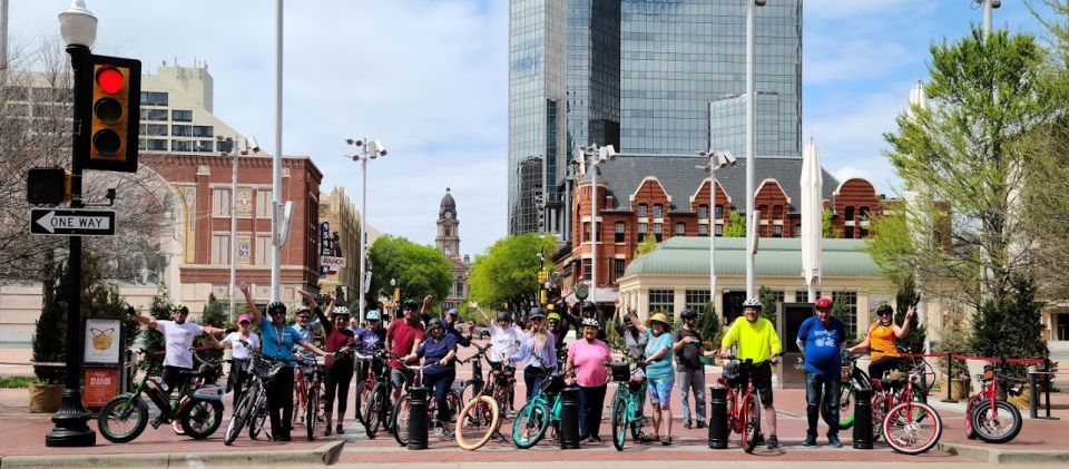 Fort Worth: Guided Electric Bike City Tour With BBQ Lunch - Iconic Landmarks Visited