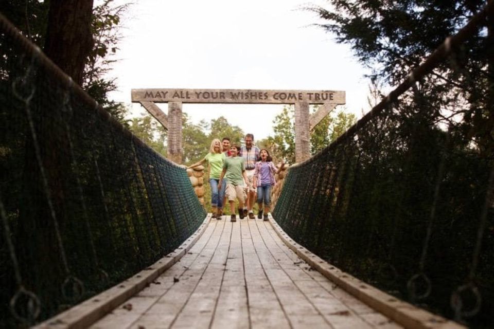 Foxfire Mountain: Hiking & Swinging Bridge Family Adventure - Traverse the Whispering Winds Covered Bridge
