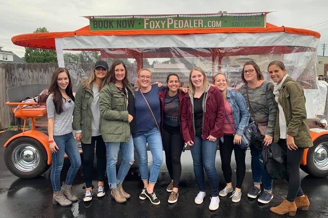 Foxy Pedaler Green Bay Party Bike Private Tour - Unique Features