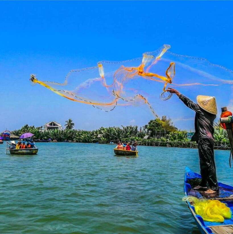 FR HOI AN: FARMING & FISHING LIFE BY BIKE - Exploring the Coconut Palm Waterways
