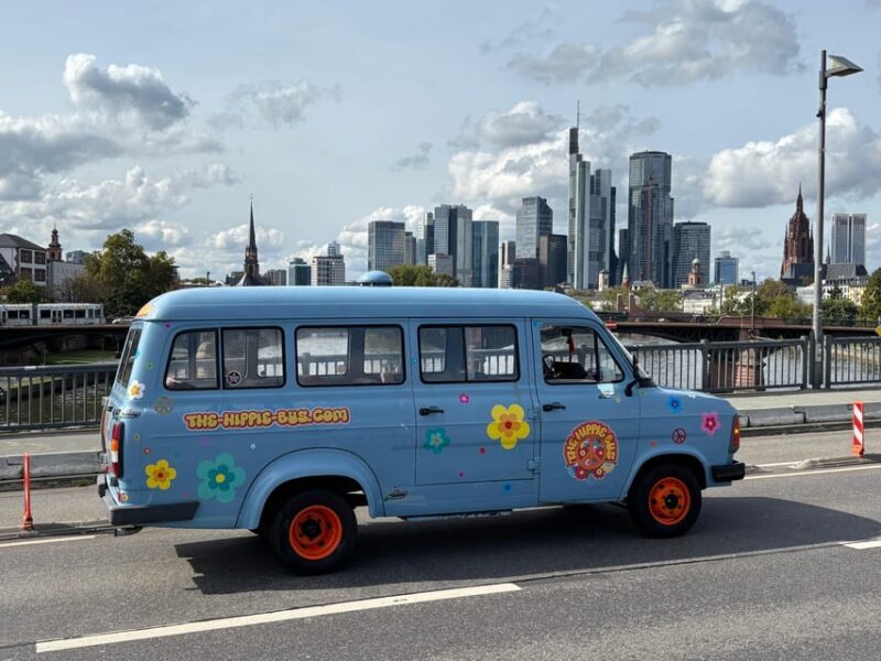 Frankfurt: Hippie Bus Sightseeing Tour - Key Points