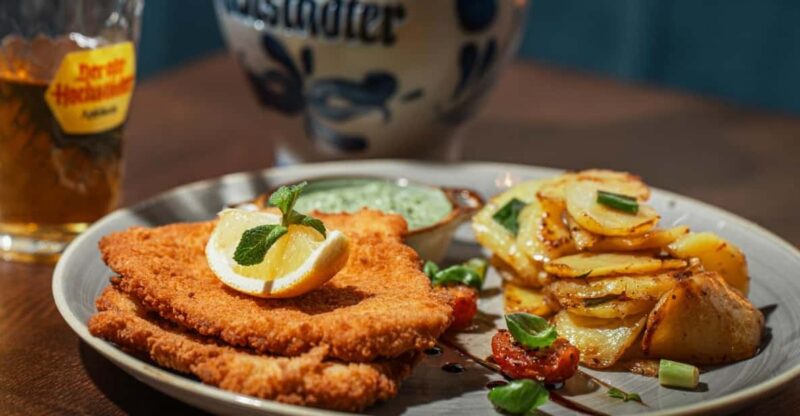Frankfurt: Old Town Escape Game and Local Schnitzel - Key Points