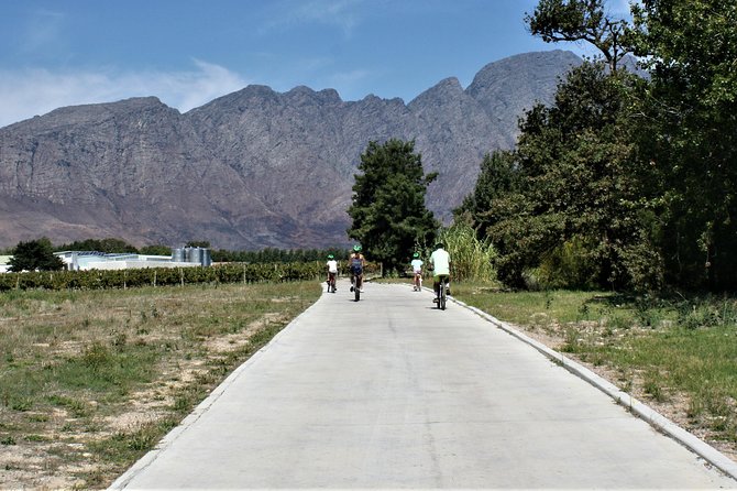 Franschhoek Sip & Cycle Experience Full Day - Private Tour - Wine Tastings and Pairing