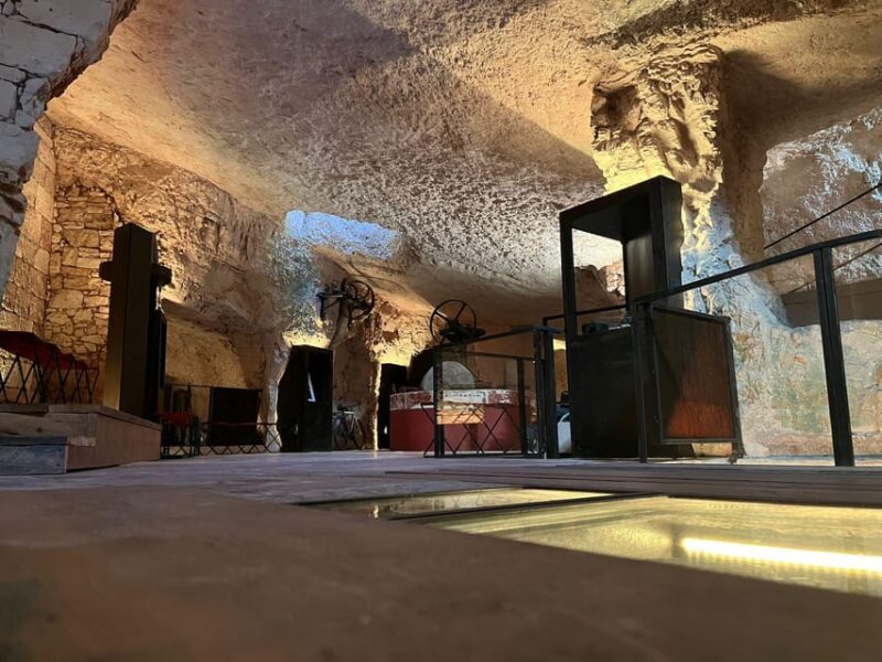 Frantoio Rosso Ipogeo Martina Franca: Visit to the Medieval Oil Mill - Highlights of the Experience