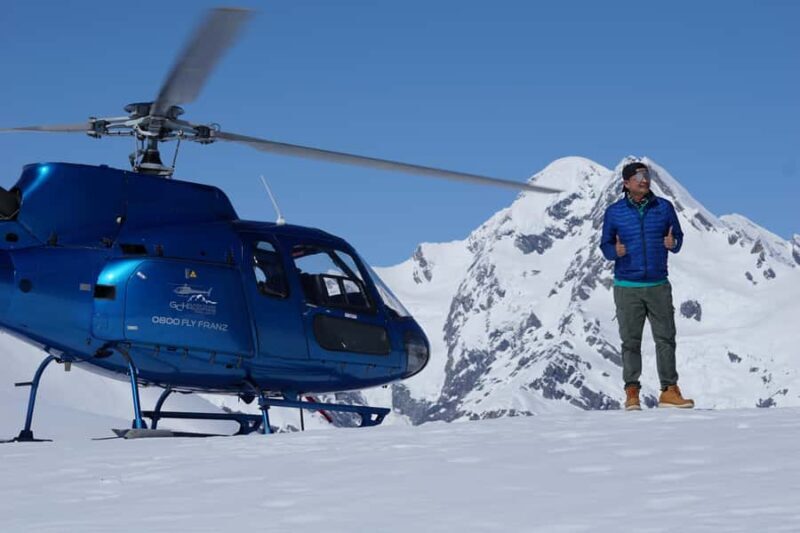 Franz Josef: 35min Helicopter Trip over Two Glaciers - The Real Value of This Tour