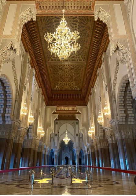 Free Ticket: Hassan2 Mosque Casablanca Private 40 Mins Tour - Inclusions and Amenities