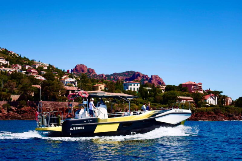 Fréjus: Sea and Creeks Boat Tour With Snorkeling and Drinks - What to Bring and Important Information