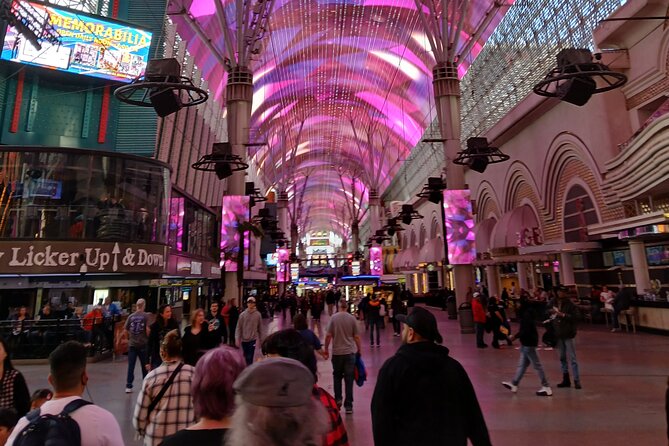 Fremont Street Experience Walking Tour Las Vegas - Accessibility