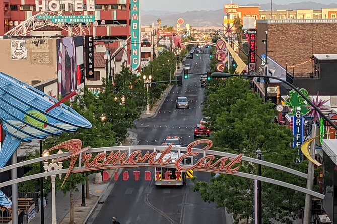 Fremont Street Walk Downtown Vegas Walking Tour - Tour Details