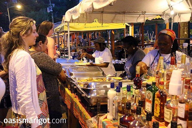 Friday Night Street Party in St. Lucia - Key Points