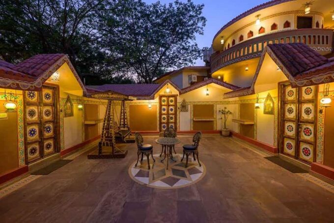 Frm Delhi: 02 Days Jaipur, Chowkidhani Exclusive Guided Tour - Transportation and Guide