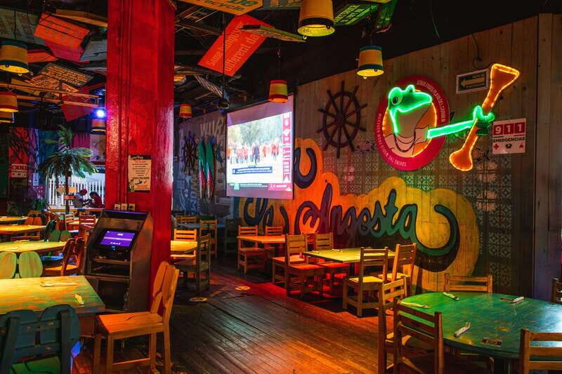 Frog's Pass Mexican Food & Fiesta - The Atmosphere: Party Vibes and Family Fun