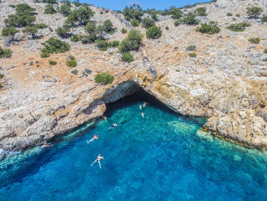 From Ag Anna: Rina's Cave and Ano and Kato Koufonisi Cruise - Key Points