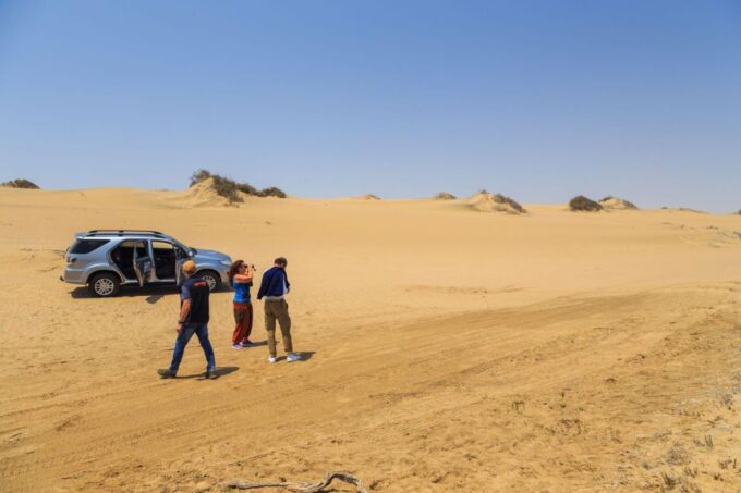 From Agadir: 4x4 Desert Trip W Lunch Couscos, Tagine, & Tea - Sand Dunes, Camel Ride, and Berber Silver