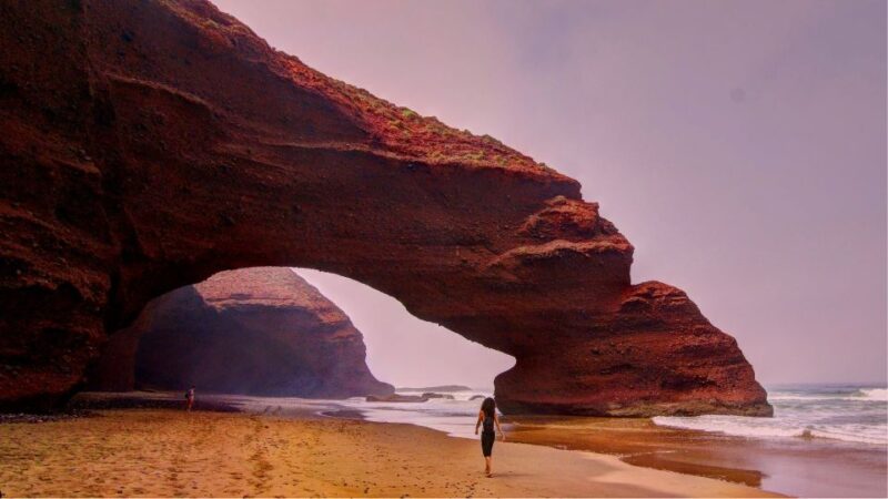 From Agadir: Legzira Beach and Tiznit Tour With Transfer - Unique Architectural Wonders