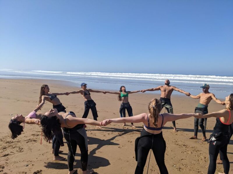 From Agadir: Taghazout Beach Surf Lesson With Transfer - Instructor Qualifications and Group Size