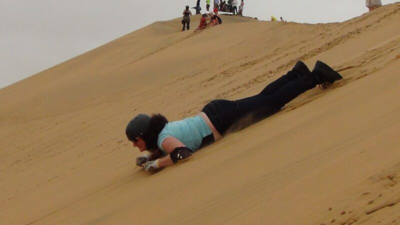 From Agadir/Tamraght/Taghazout: Sandoarding in Sand Dunes - Surfing Techniques and Instructions