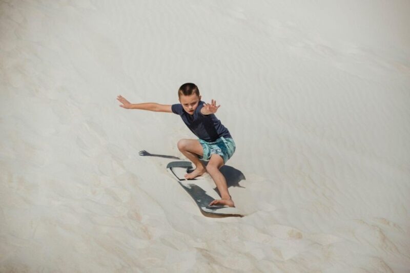 From Agadir/Tamraght/Taghazout: Sandoarding in Sand Dunes - Booking and Reservations