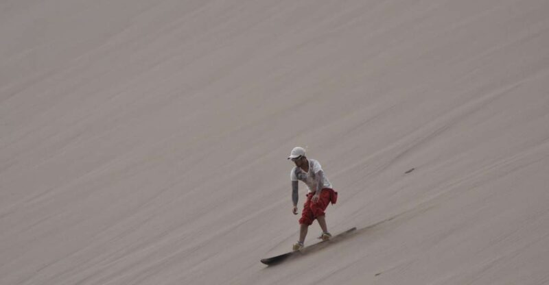 From Agadir/Tamraght/Taghazout: Sandoarding in Sand Dunes - Sandboarding Instruction and Safety