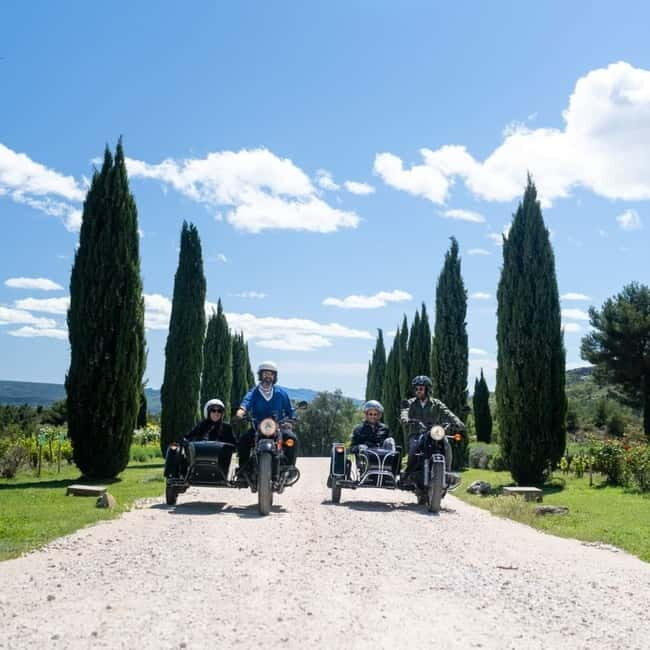 From Aix-en-Provence : Half-day Sidecar Wine Tour - Experience Quality and Value