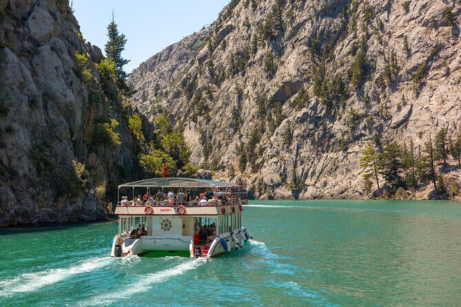 From Alanya Green Canyon Day Trip with Boat Ride and Lunch - Key Points
