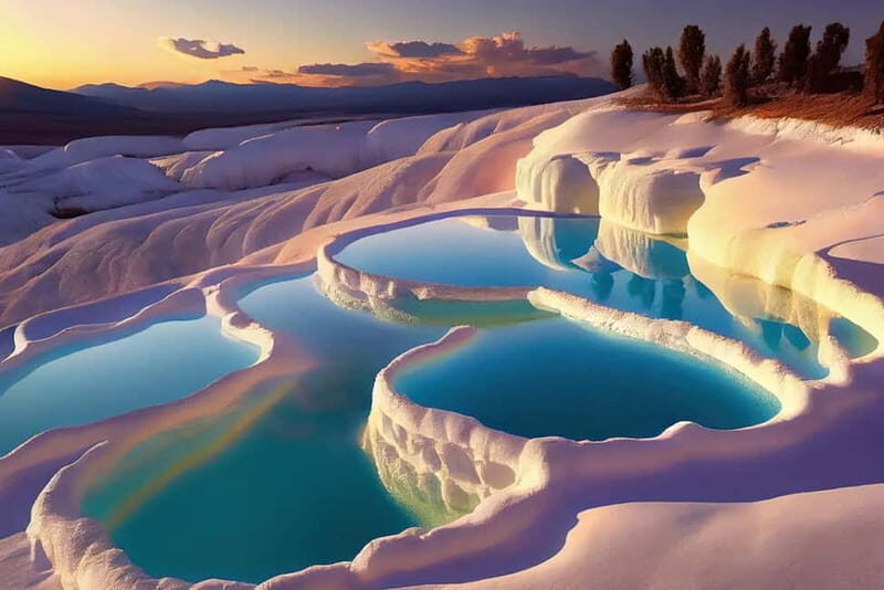 From Alanya: Pamukkale and Salda Lake Day Trip with Dinner - Key Points