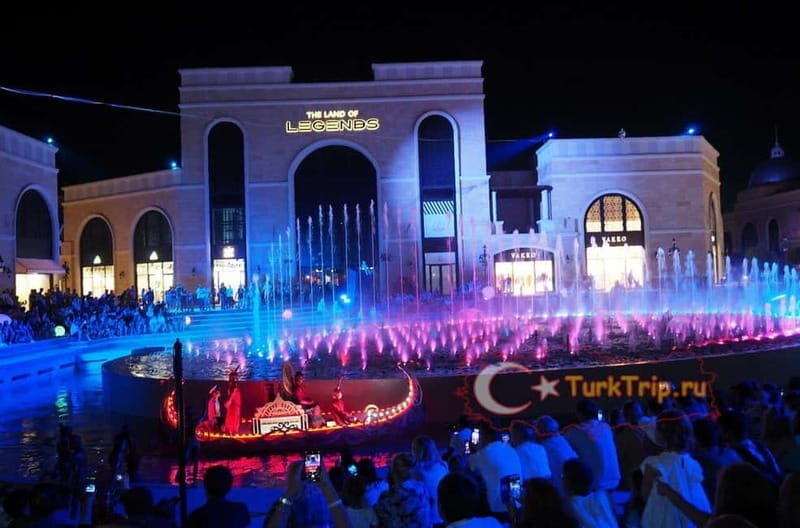 From Alanya, Side, Antalya: The Land of Legends Night Show - Key Points
