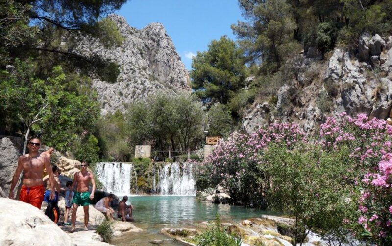 From Albir or Benidorm: Algar Waterfalls Day Trip - Transportation and Meeting Points