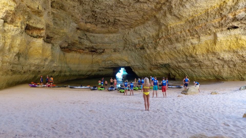 From Albufeira: Benagil Hidden Caves Tour by Kayak - Departure and Journey to Benagil