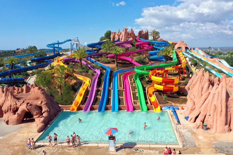 From Albufeira: Slide & Splash Waterpark One-Way Transfer - Inclusions and Exclusions