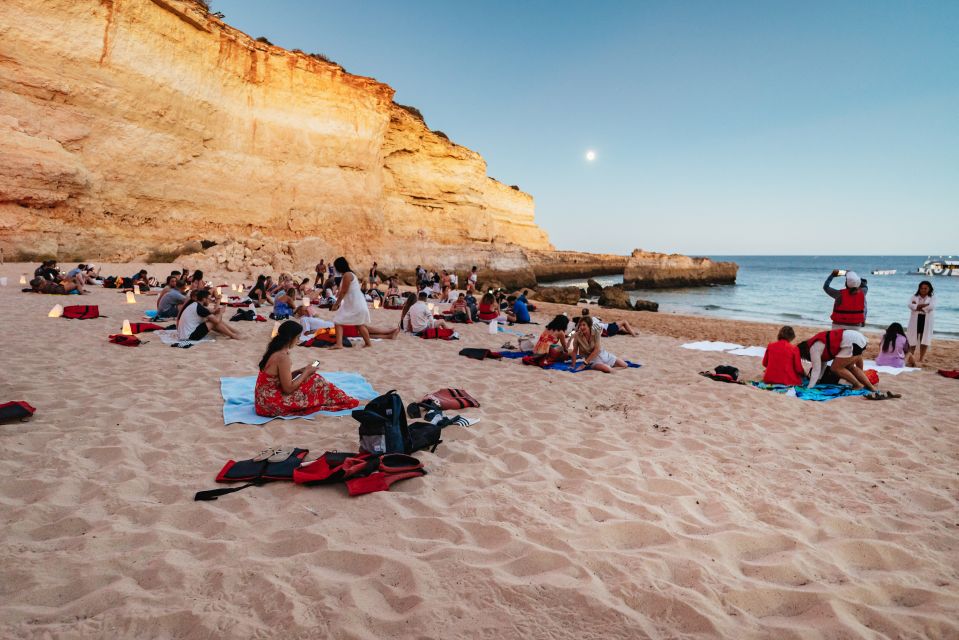 From Albufeira: Sunset Cruise and Beach BBQ With Open Bar - Schedule and Duration