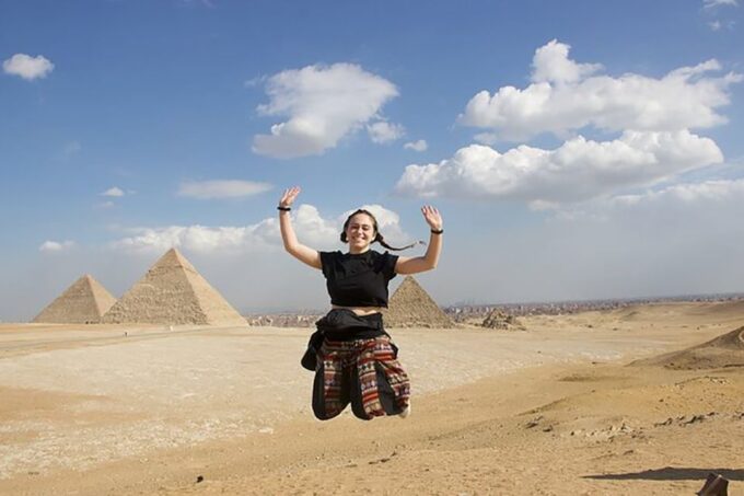 From Alexandria Port: Giza Pyramids & Sakkara Private Tour - Local Cuisine Experience