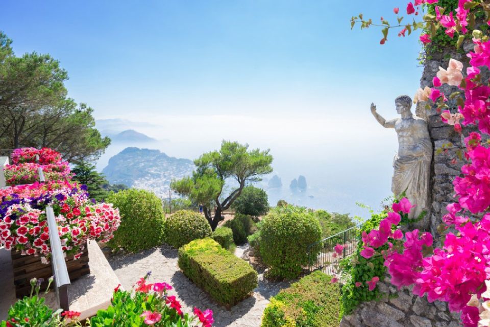 From Amalfi Coast: Capri and Anacapri Full-Day Guided Trip - Roundtrip Fast Ferry From Amalfi or Maiori