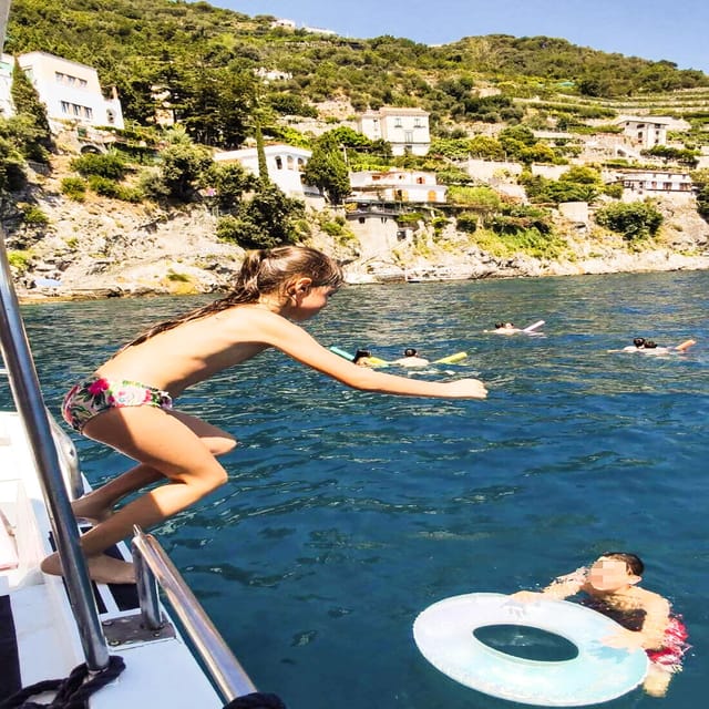From Amalfi: Coast & Furore Fjord Boat Tour With Swim Break - Key Points