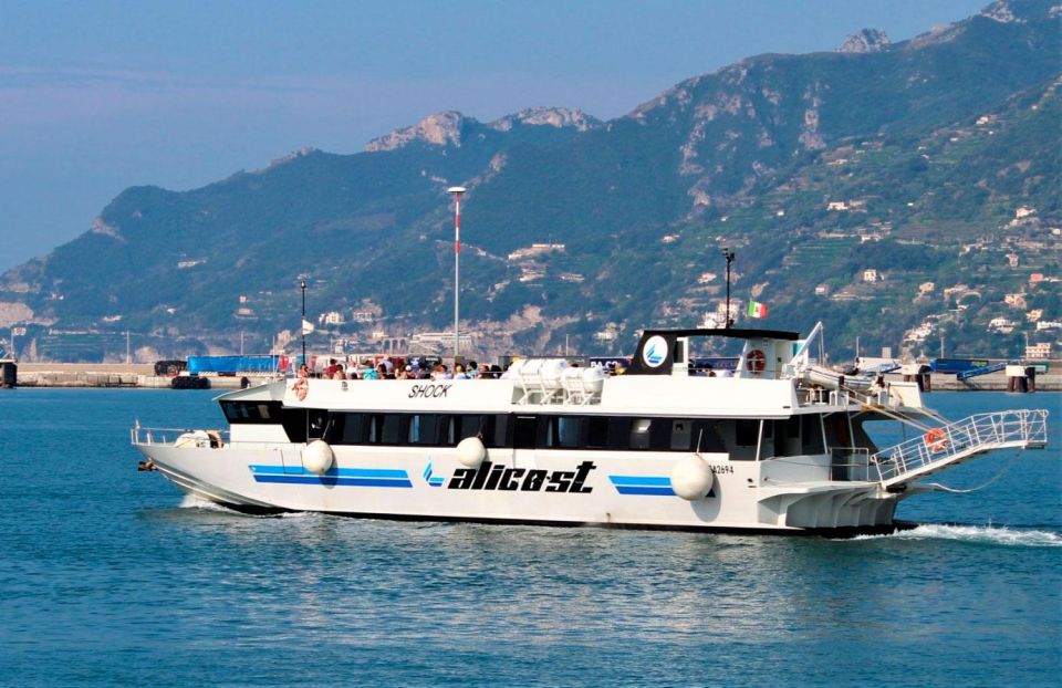 From Amalfi Coast Ports: Capri Transfer and Island Boat Tour - Boat Tour Around the Island
