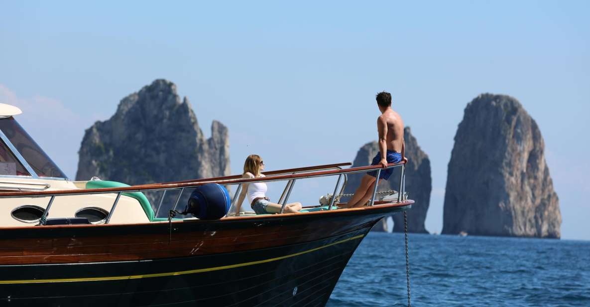 From Amalfi: Li Galli Islands and Capri Full-Day Boat Tour - Key Points