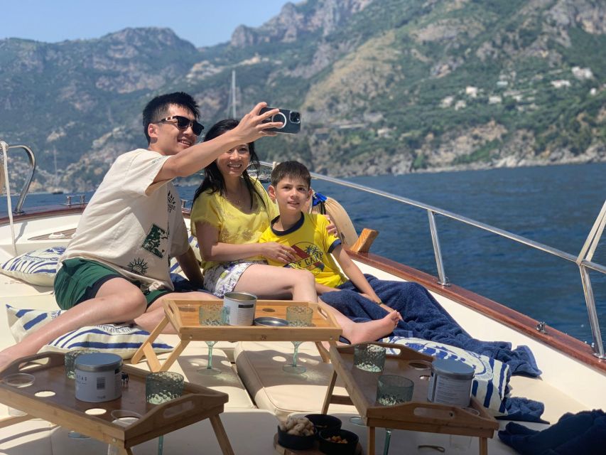 From Amalfi, Maiori, or Salerno: Private Boat Tour of the Amalfi Coast - Tour Details and Inclusions