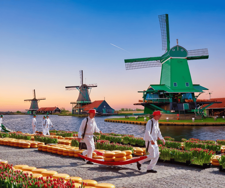 From Amsterdam; Alkmaar Cheese market & Zaanse Schans - A Deep Dive into the Experience