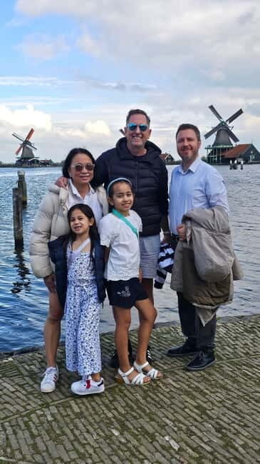From Amsterdam, Private tour in Tesla, Windmills & Volendam. - Key Points