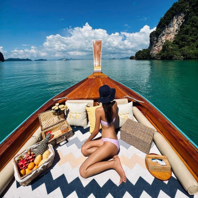 From Ao Nang: Private Luxury Longtail Boat - Itinerary and Activities
