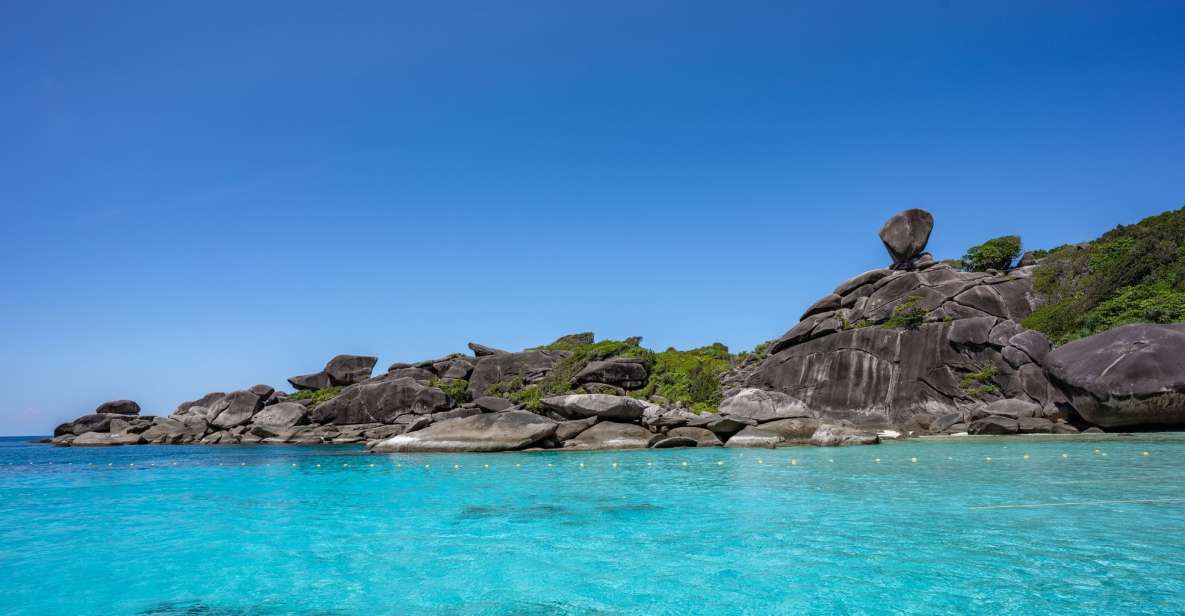 From Ao Nang: Similan Islands Boat Trip With Transfer & Food - Itinerary Overview
