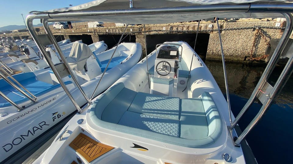 From Arbatax: RIB Tour to Cala Mariolu and Cala Goloritzè - Boat Specifications
