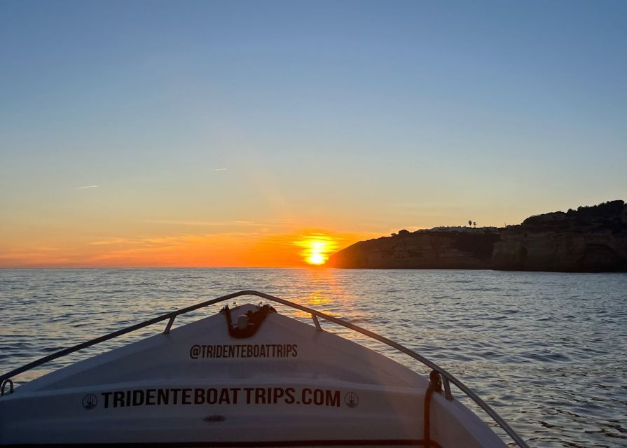 From Armacao De Pera: Sunset Benagil Caves Boat Tour - Itinerary Highlights