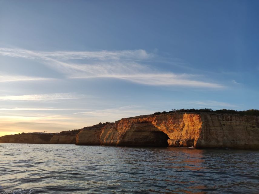 From Armacao De Pera: Sunset Benagil Caves Boat Tour - Inclusions