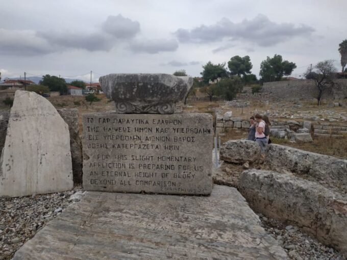 From Athens: Half-Day Biblical Corinth Tour - Tips for an Enjoyable Experience