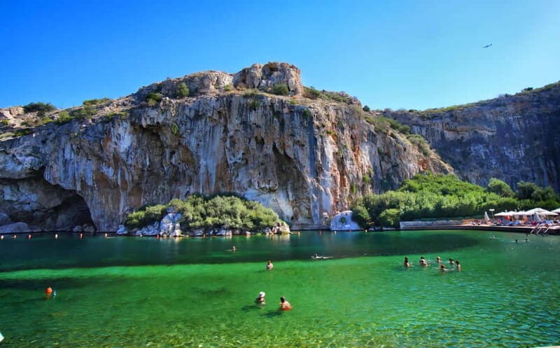 From Athens: Lake Vouliagmeni Spa & Temple of Poseidon Tour - Lake Vouliagmeni: A Natural Thermal Oasis