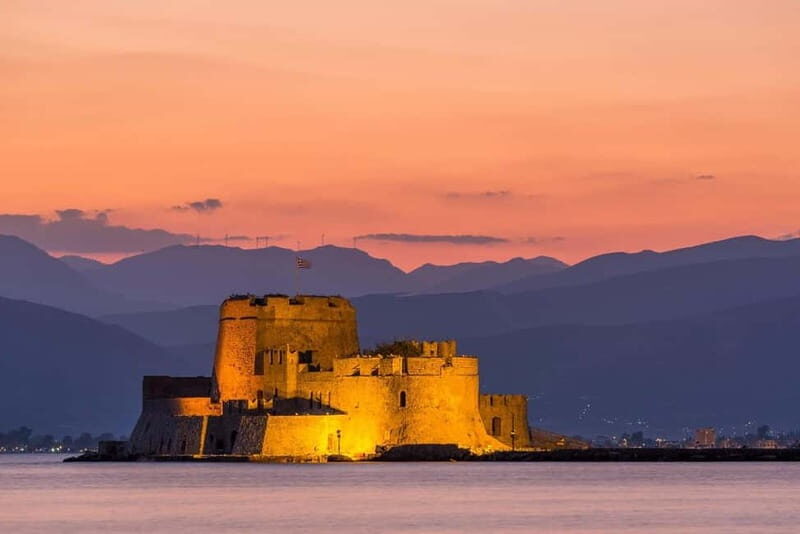 From Athens: Private Castle Day Tour - Bourtzi Fortress: A Fairy-Tale Castle on the Water