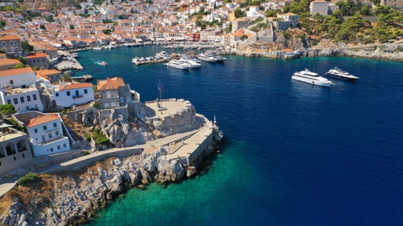 From Athens to Poros and Hydra Islands Private 8H Yacht Tour - Itinerary Highlights